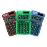 VICTOR® 8-Digit Pocket Calculator in Bright Translucent Colors