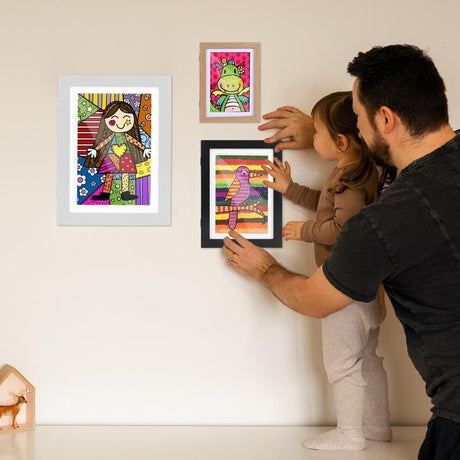 VICTOR® A4 Magnetic Front-Opening Changeable Wall Frame for Home or Office Display