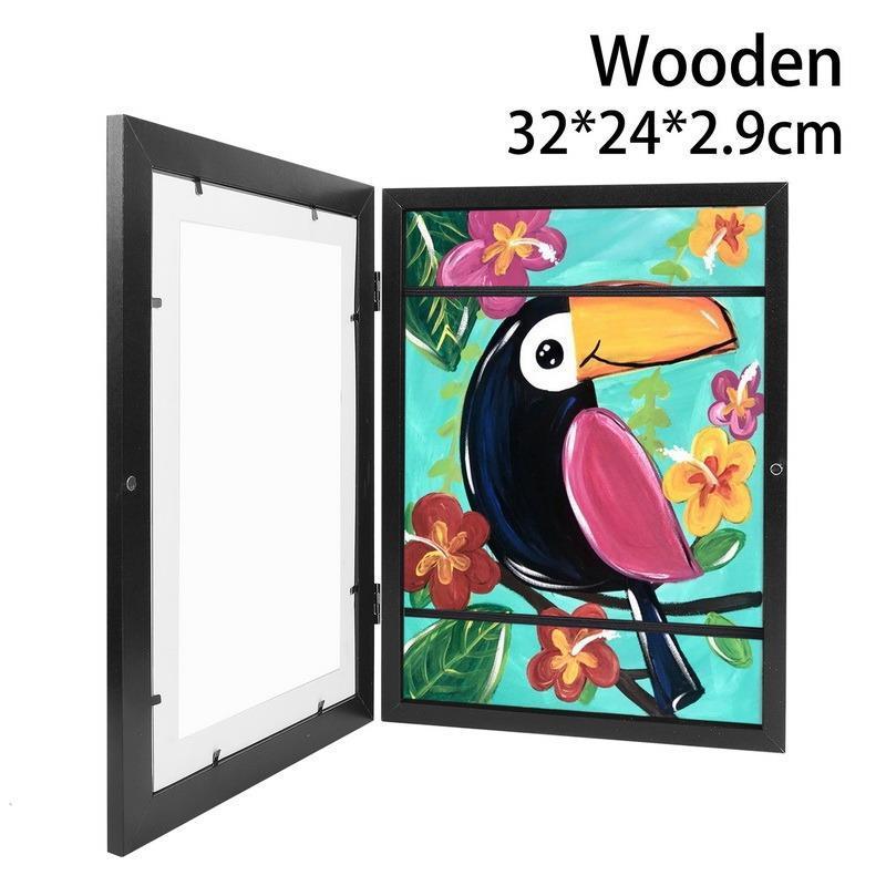 VICTOR® A4 Magnetic Front-Opening Changeable Wall Frame for Home or Office Display