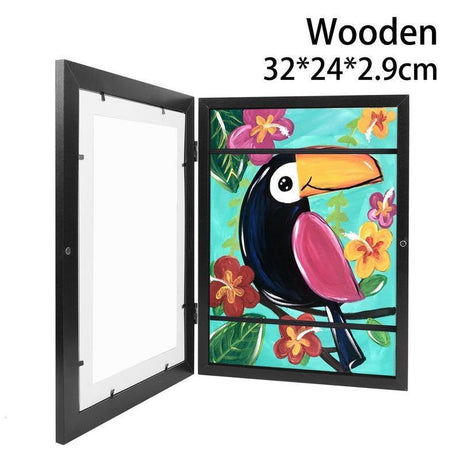 VICTOR® A4 Magnetic Front-Opening Changeable Wall Frame for Home or Office Display