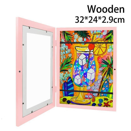 VICTOR® A4 Magnetic Front-Opening Changeable Wall Frame for Home or Office Display