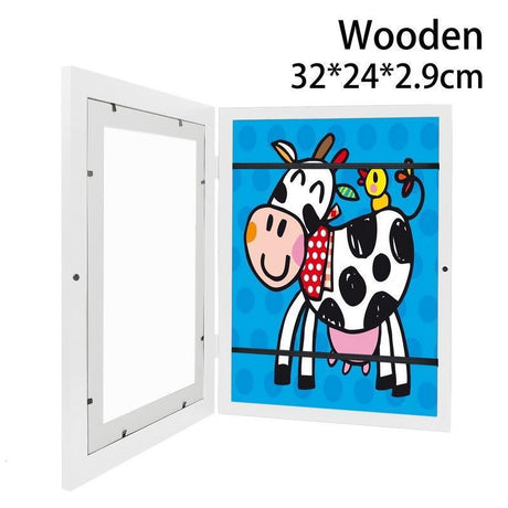 VICTOR® A4 Magnetic Front-Opening Changeable Wall Frame for Home or Office Display