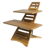 VICTOR® High Rise™ Acacia Laptop Standing Desk