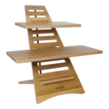 VICTOR® High Rise™ Acacia Laptop Standing Desk