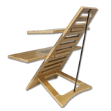 VICTOR® High Rise™ Acacia Laptop Standing Desk