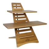 VICTOR® High Rise™ Acacia Laptop Standing Desk