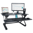 VICTOR® High Rise™ Adjustable Height Standing Desk with Keyboard Tray