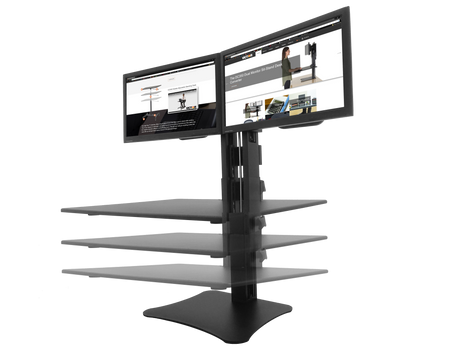 VICTOR® High Rise™ Dual Monitor Standing Desk
