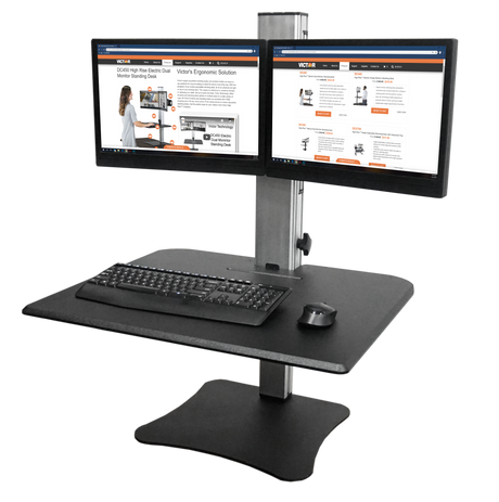 VICTOR® High Rise™ Dual Monitor Standing Desk