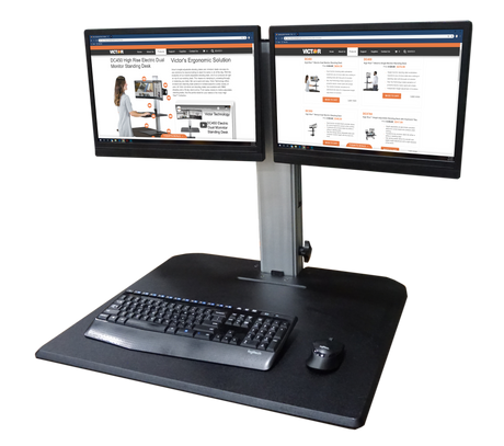 VICTOR® High Rise™ Dual Monitor Standing Desk
