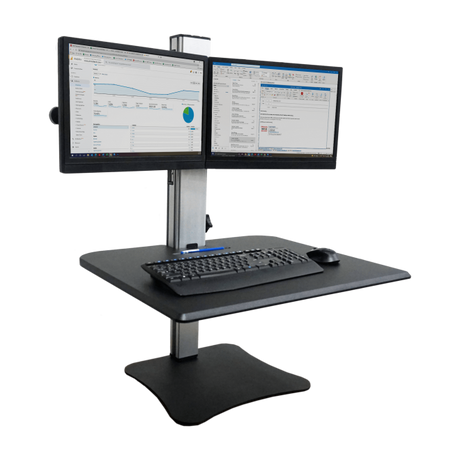 VICTOR® High Rise™ Dual Monitor Standing Desk