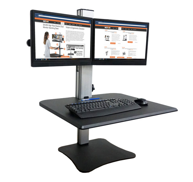 VICTOR® High Rise™ Dual Monitor Standing Desk