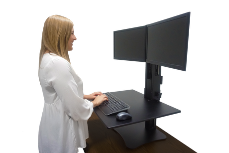 VICTOR® High Rise™ Dual Monitor Standing Desk