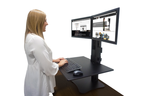 VICTOR® High Rise™ Dual Monitor Standing Desk