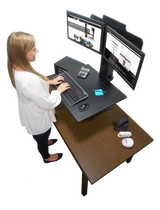 VICTOR® High Rise™ Dual Monitor Standing Desk