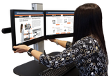 VICTOR® High Rise™ Dual Monitor Standing Desk