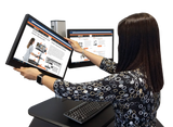 VICTOR® High Rise™ Dual Monitor Standing Desk