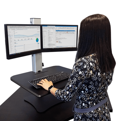 VICTOR® High Rise™ Dual Monitor Standing Desk