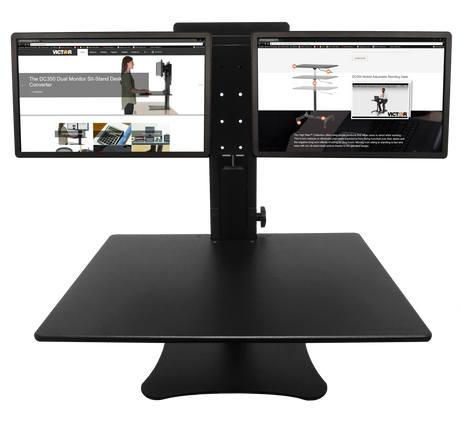 VICTOR® High Rise™ Dual Monitor Standing Desk
