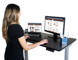 VICTOR® High Rise™ Electric Adjustable Height Full Standing Desk (DC840)