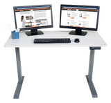 VICTOR® High Rise™ Electric Adjustable Height Full Standing Desk (DC840)