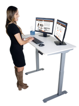 VICTOR® High Rise™ Electric Adjustable Height Full Standing Desk (DC840)