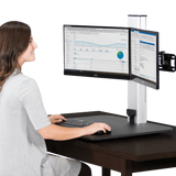 VICTOR® High Rise™ Electric Dual Monitor Standing Desk