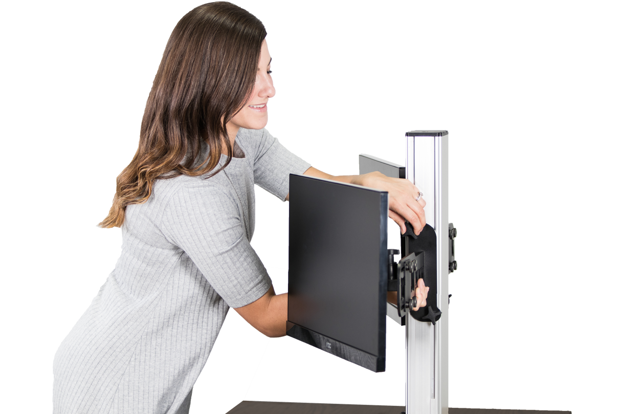 VICTOR® High Rise™ Electric Dual Monitor Standing Desk