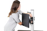 VICTOR® High Rise™ Electric Dual Monitor Standing Desk