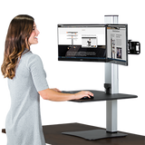 VICTOR® High Rise™ Electric Dual Monitor Standing Desk