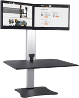 VICTOR® High Rise™ Electric Dual Monitor Standing Desk