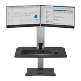 VICTOR® High Rise™ Electric Dual Monitor Standing Desk