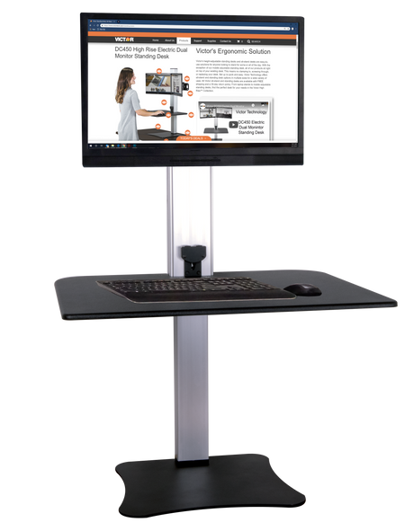 VICTOR® High Rise™ Electric Single Monitor Standing Desk