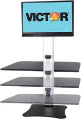 VICTOR® High Rise™ Electric Single Monitor Standing Desk