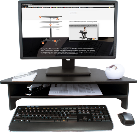 VICTOR® High Rise™ Monitor Stand