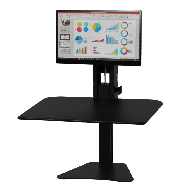 VICTOR® High Rise™ Single Monitor Standing Desk