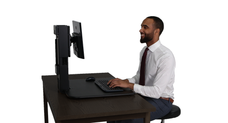 VICTOR® High Rise™ Single Monitor Standing Desk
