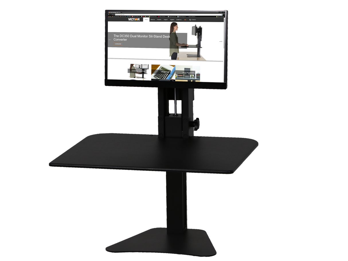 VICTOR® High Rise™ Single Monitor Standing Desk