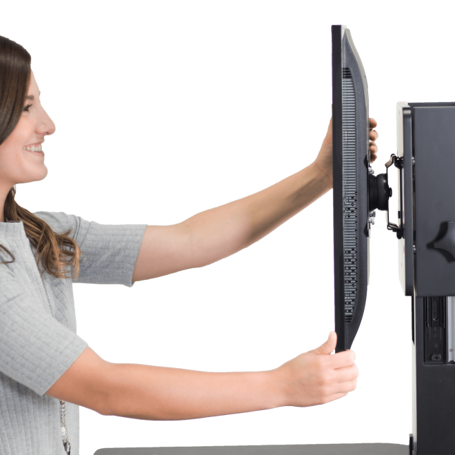 VICTOR® High Rise™ Single Monitor Standing Desk