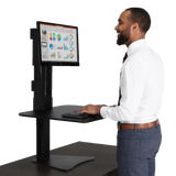 VICTOR® High Rise™ Single Monitor Standing Desk