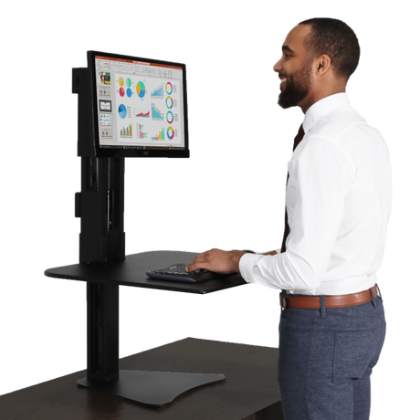 VICTOR® High Rise™ Single Monitor Standing Desk
