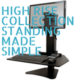 VICTOR® High Rise™ Single Monitor Standing Desk
