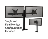 VICTOR® Monitor Mount with Single and Dual Arm Components