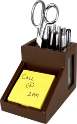 Victor® Pencil Cup with Note Holder