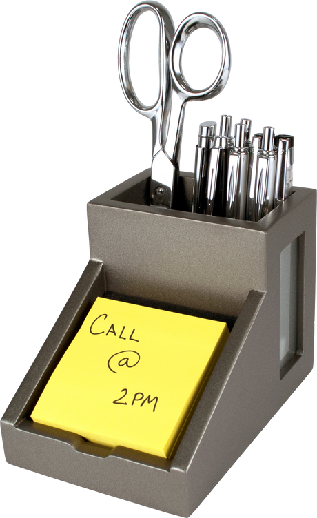 Victor® Pencil Cup with Note Holder
