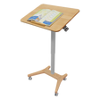 VICTOR® Solid Wood Mobile Standing Desk