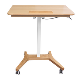 VICTOR® Solid Wood Mobile Standing Desk