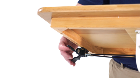 VICTOR® Solid Wood Mobile Standing Desk