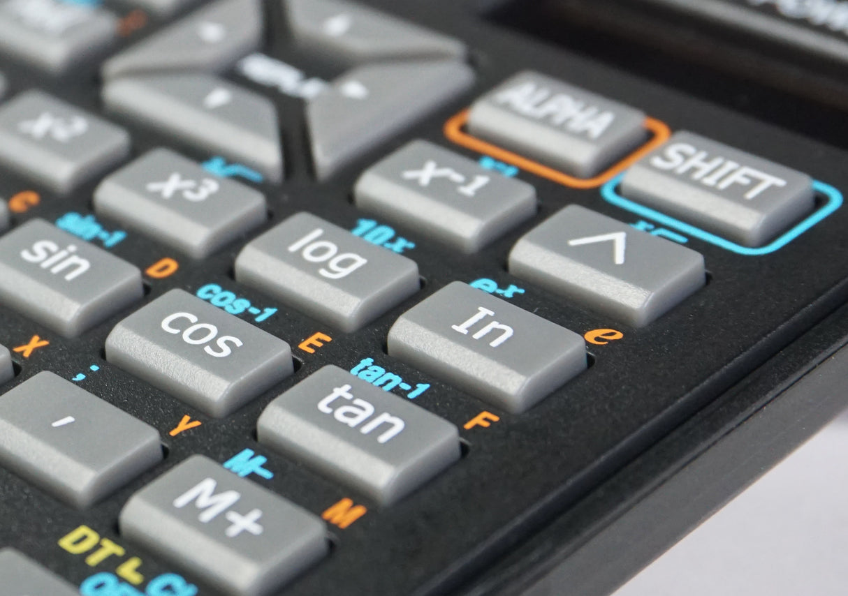 SpinCalc: Scientific Calculator with Fidget Spinner, 2-Line Display