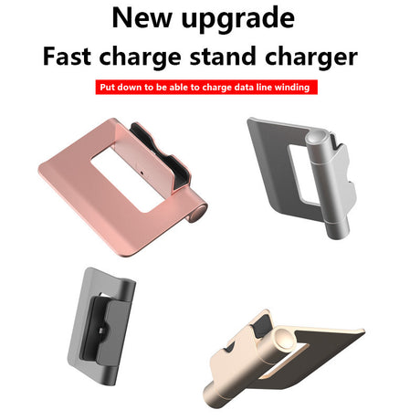 VICTOR® Universal Desktop Phone Charger Stand – USB Cable Charging Dock Base for Smartphones & Office Use